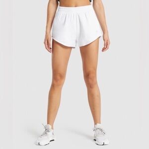 Gymshark Training Sweat Short White Size Small